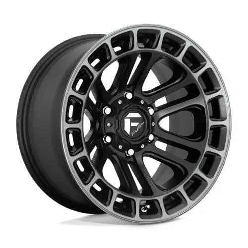 Fuel D720 HEATER 20X9.0 6x139.7 ET1 CB106.1mm Matte Black