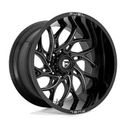 Fuel D741 RUNNER 22x8.25 8x200mm ET0 CB142.0mm Gloss Black