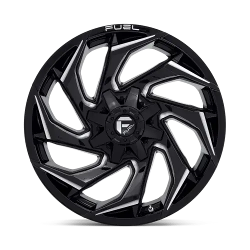 Fuel D753 REACTION 20X9.0 8x180 ET20 CB124.2mm Gloss Black