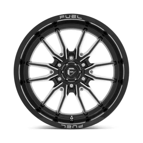 Fuel D761 CLASH 17X9.0 6x139.7 ET-12 CB106.1mm Gloss Black