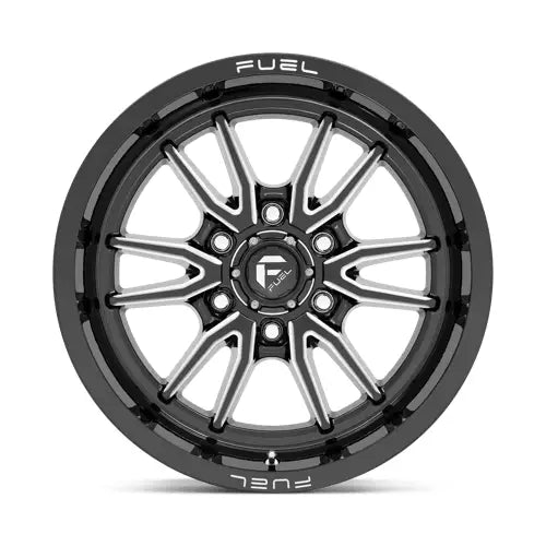 Fuel D761 CLASH 18X9.0 6x135 ET1 CB87.1mm Gloss Black Milled
