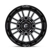Fuel D761 CLASH 20X10.0 8x180 ET-18 CB124.2mm Gloss Black