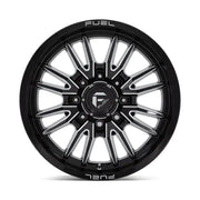 Fuel D761 CLASH 20X9.0 8x165.1 ET20 CB125.1mm Gloss Black