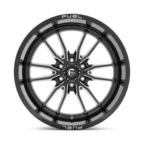 Fuel D761 CLASH 22X12.0 6x139.7 ET-44 CB106.1mm Gloss Black