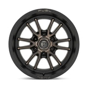 Fuel D762 CLASH 18X9.0 6x120 ET1 CB67.06mm Matte Black