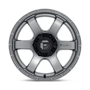 Fuel D767 RUSH 18X9.0 5x127 ET1 CB71.5mm Matte Gun Metal