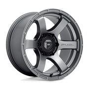 Fuel D767 RUSH 20x9.0 5x127mm ET1 CB71.5mm Matte Gun Metal