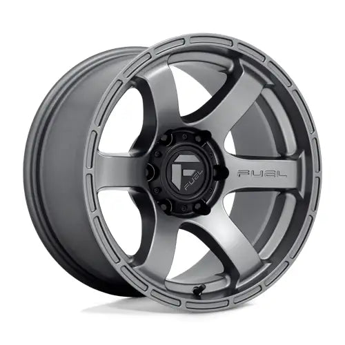Fuel D767 RUSH 20x9.0 5x127mm ET1 CB71.5mm Matte Gun Metal