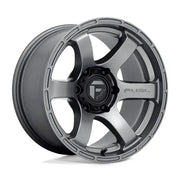 Fuel D767 RUSH 20X9.0 6x139.7 ET1 CB106.1mm Matte Gun Metal