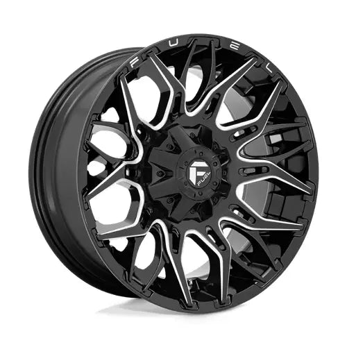 Fuel D769 TWITCH 20X9.0 8x165.1 ET1 CB125.1mm Glossy Black
