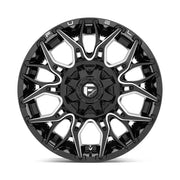 Fuel D769 TWITCH 20X9.0 8x165.1 ET1 CB125.1mm Glossy Black