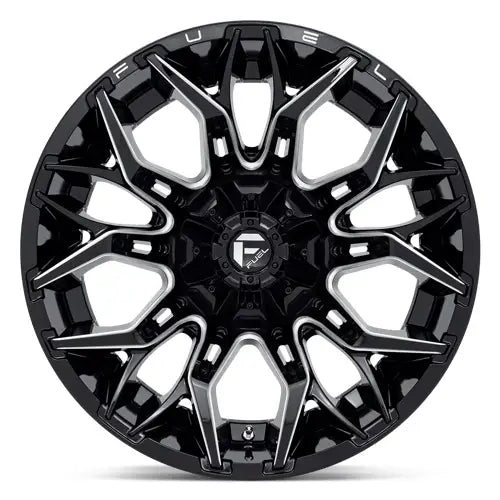 Fuel D769 TWITCH 22X12.0 8x180 ET-44 CB124.2mm Glossy Black