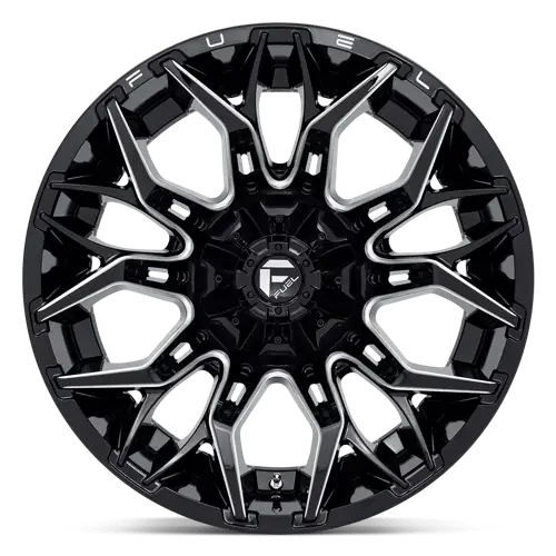 Fuel D769 TWITCH 22X12.0 8x180 ET-44 CB124.2mm Glossy Black