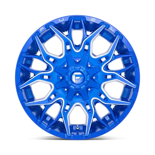 Fuel D770 TWITCH 20X9.0 5x114.3/5x127 ET1 CB78.1mm Anodized