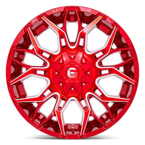 Fuel D771 TWITCH 22X10.0 8x180 ET-18 CB124.2mm Candy Red