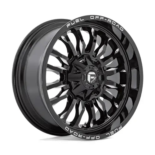 Fuel D795 ARC 20X9.0 8x170 ET1 CB125.1mm Gloss Black Milled