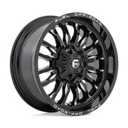 Fuel D795 ARC 22X12.0 8x180 ET-44 CB124.2mm Gloss Black