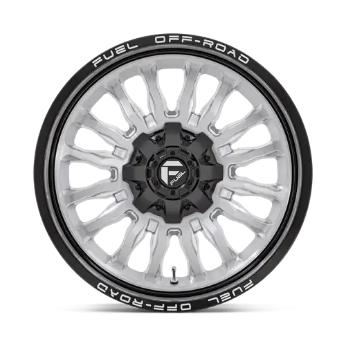 Fuel D798 ARC 22X10.0 8x180 ET-18 CB124.2mm Silver Brushed