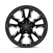 Fuel D803 FLAME 20X12.0 5x139.7 ET-44 CB78.1mm Gloss Black