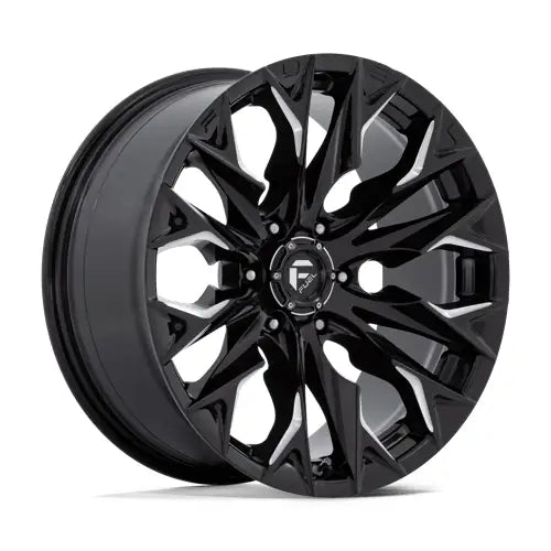 Fuel D803 FLAME 20x9.0 6x139.7mm ET1 CB106.1mm Gloss Black