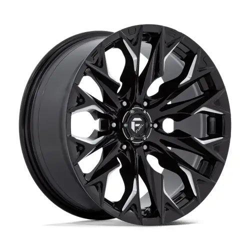 Fuel D803 FLAME 20X9.0 6x135 ET1 CB87.1mm Gloss Black Milled
