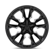 Fuel D804 FLAME 22X12.0 5x127 ET-44 CB71.5mm Blackout