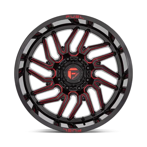 Fuel D808 HURRICANE 20X9.0 8x170 ET1 CB125.1mm Gloss Black