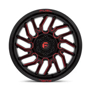 Fuel D808 HURRICANE 20X9.0 6x135 ET1 CB87.1mm Gloss Black
