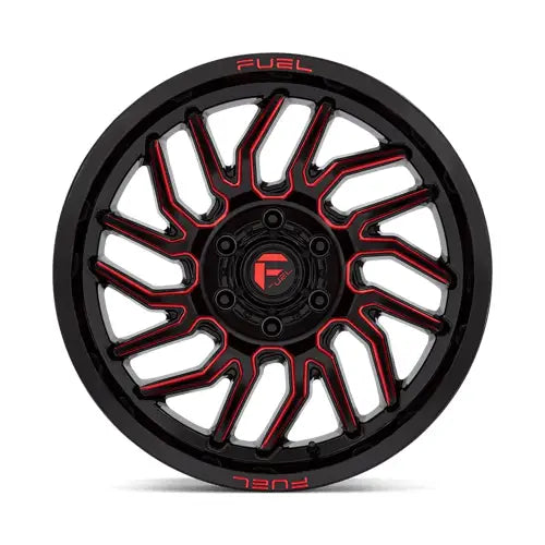 Fuel D808 HURRICANE 20X9.0 6x135 ET1 CB87.1mm Gloss Black