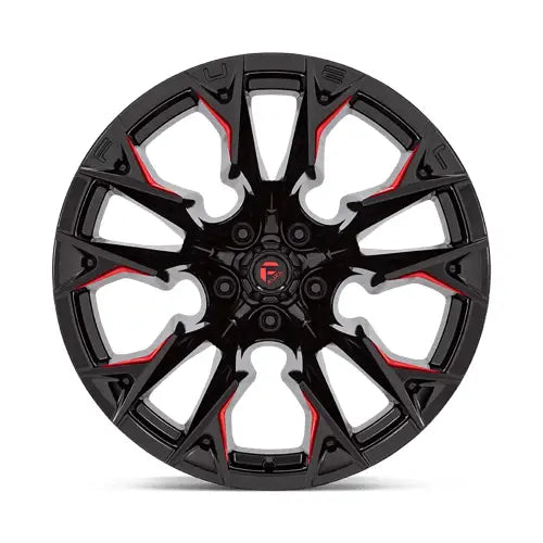 Fuel D823 FLAME 20X12.0 5x127 ET-44 CB71.5mm Gloss Black
