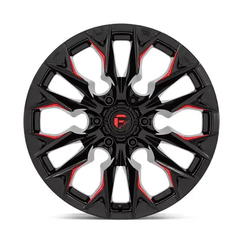 Fuel D823 FLAME 20X9.0 8x180 ET1 CB124.2mm Gloss Black
