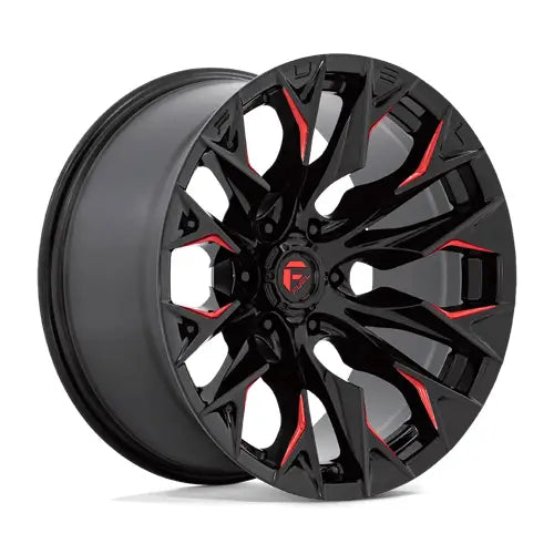 Fuel D823 FLAME 24X12.0 5x127 ET-44 CB71.5mm Gloss Black