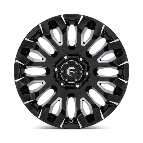 Fuel D828 QUAKE 18X9.0 6x135 ET1 CB87.1mm Gloss Black Milled