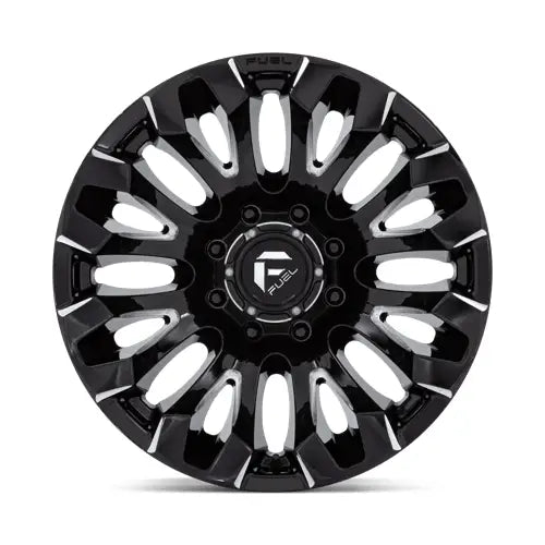 Fuel D828 QUAKE 20X10.0 8x180 ET-18 CB124.2mm Gloss Black
