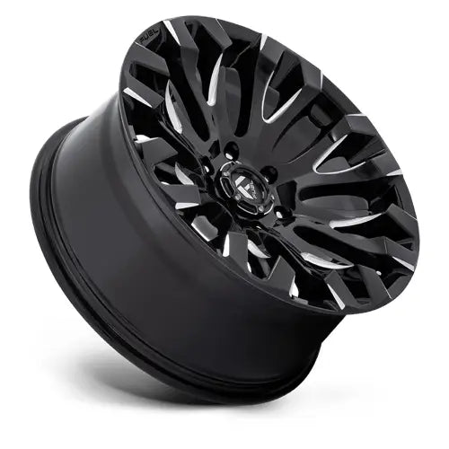 Fuel D828 QUAKE 20X9.0 6x135 ET1 CB87.1mm Gloss Black Milled