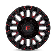 Fuel D829 QUAKE 18X9.0 8x165.1 ET1 CB125.1mm Gloss Black