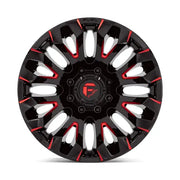 Fuel D829 QUAKE 20X10.0 8x170 ET-18 CB125.1mm Gloss Black