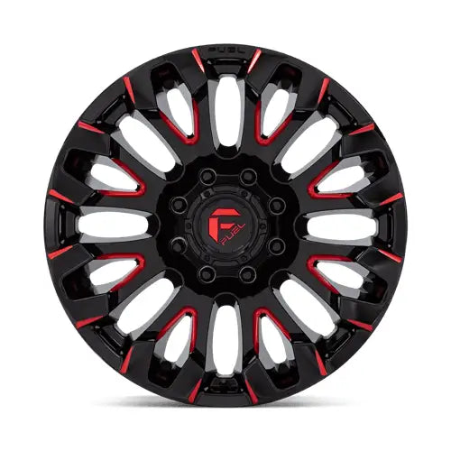 Fuel D829 QUAKE 20X9.0 8x180 ET1 CB124.2mm Gloss Black