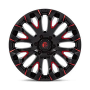 Fuel D829 QUAKE 20X9.0 6x139.7 ET1 CB106.1mm Gloss Black