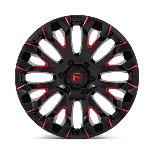 Fuel D829 QUAKE 20X9.0 6x139.7 ET1 CB106.1mm Gloss Black