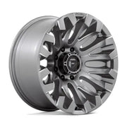 Fuel D830 QUAKE 20X10.0 8x165.1 ET-18 CB125.1mm Platinum