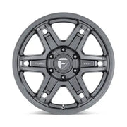 Fuel D838 SLAYER 20X9.0 5x139.7 ET1 CB78.1mm Matte Gunmetal