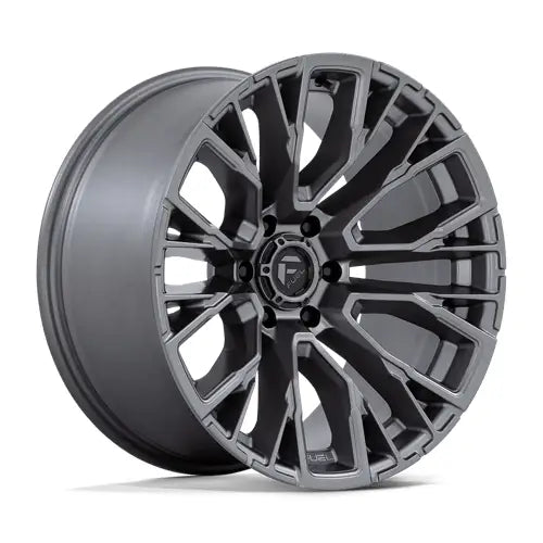 Fuel D848 REBAR 17X9.0 6x139.7 ET1 CB106.1mm Matte Gunmetal