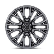 Fuel D848 REBAR 17X9.0 6x139.7 ET1 CB106.1mm Matte Gunmetal