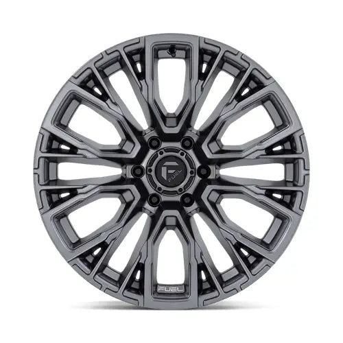 Fuel D848 REBAR 17X9.0 6x139.7 ET1 CB106.1mm Matte Gunmetal