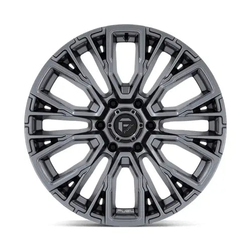 Fuel D848 REBAR 20X9.0 6x135 ET20 CB87.1mm Matte Gunmetal