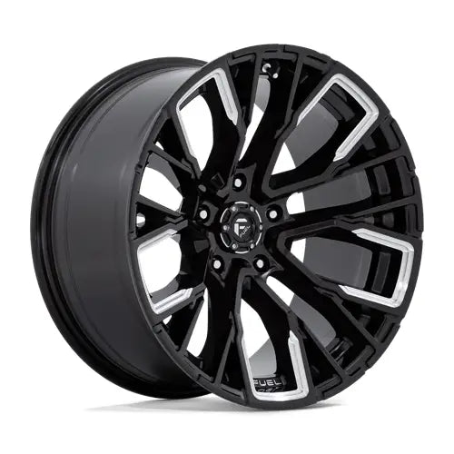 Fuel D849 REBAR 20X10.0 5x127 ET-18 CB71.5mm Gloss Black