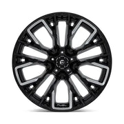 Fuel D849 REBAR 22X12.0 5x127 ET-44 CB71.5mm Gloss Black