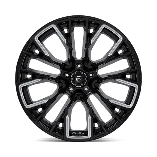 Fuel D849 REBAR 22X12.0 5x127 ET-44 CB71.5mm Gloss Black