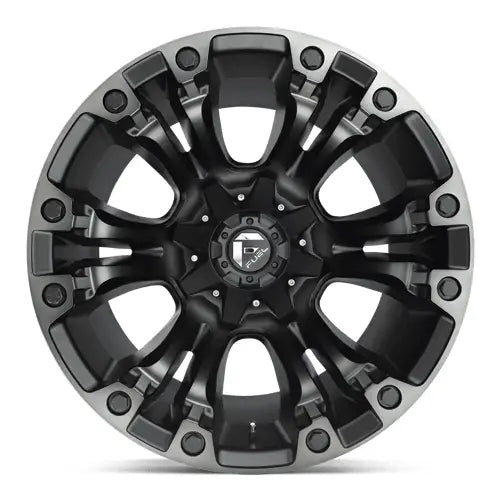 Fuel D851 VAPOR 18X9.0 8x170 ET-12 CB125.1mm Matte Black